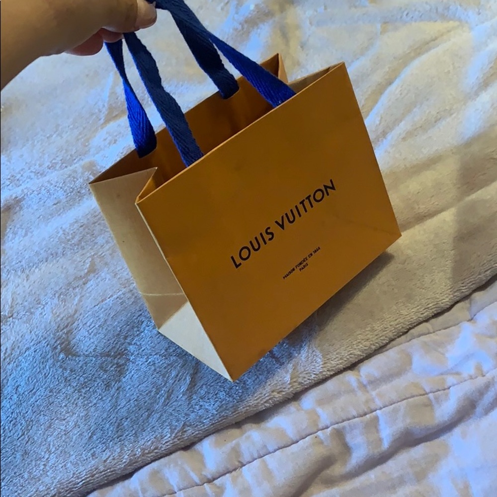 Small Louis Vuitton gift bag
